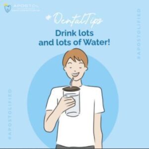 Dental Tip 6 Drink lots of water - Apostol Dental Cosmetic Center